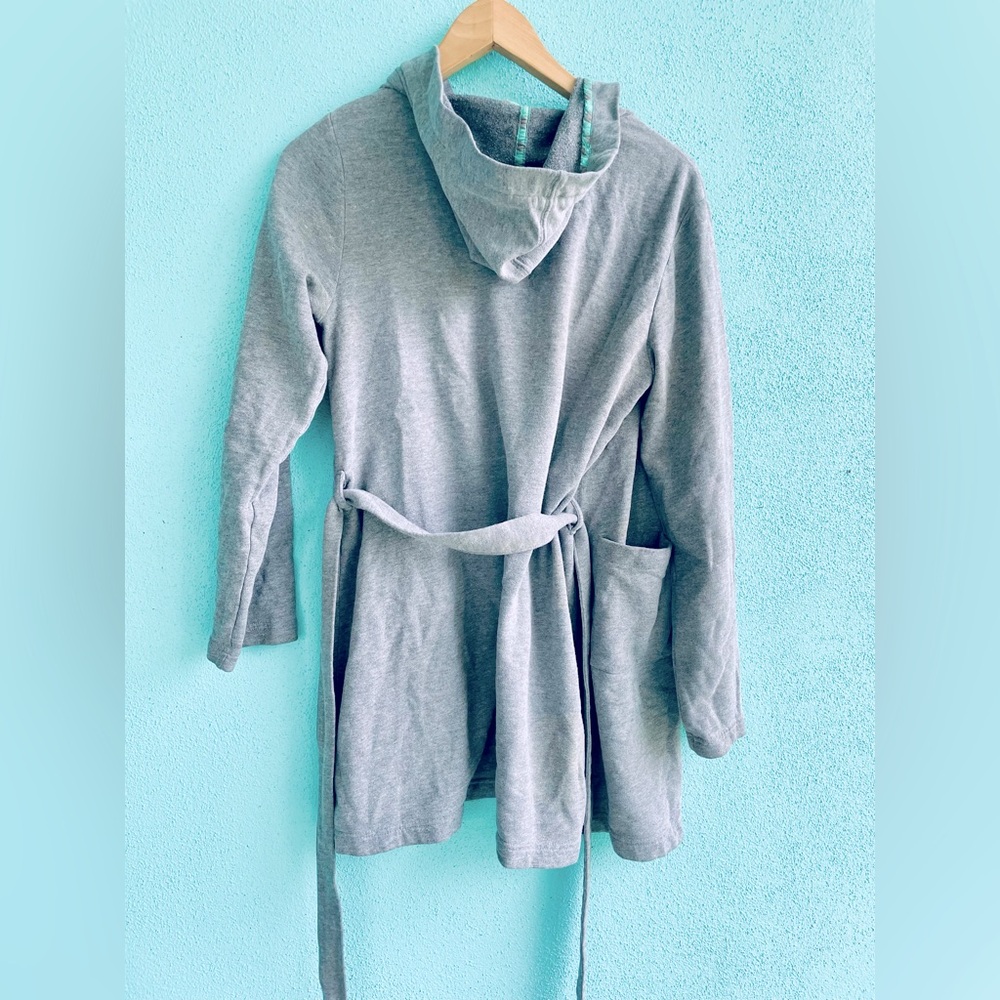 Cozy Gray Robe - Picture 2 of 4